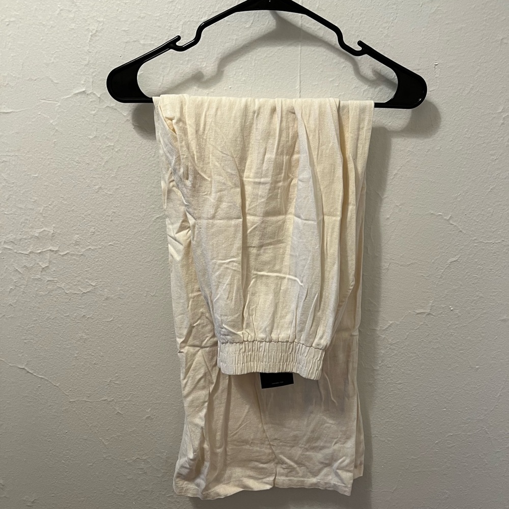 White Linen Pants